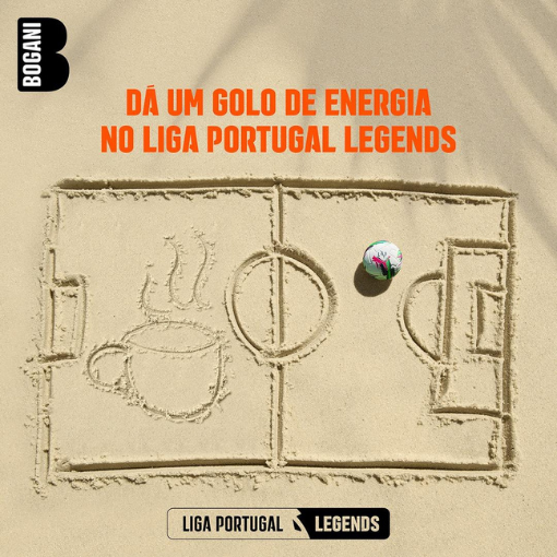 Bogani É O Café Oficial Da Liga Portugal Legends